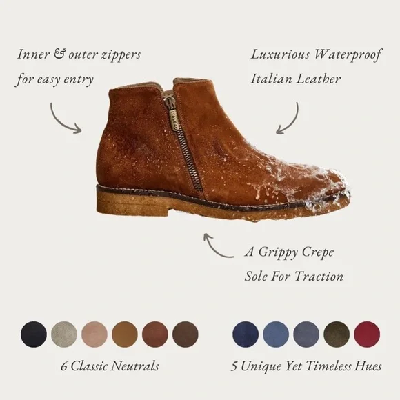 Italeau Nouva Foliana Ankle Boots